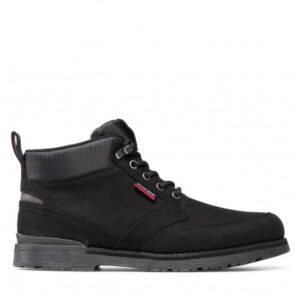 Trapery TOMMY HILFIGER - Outdoor Corporate Mix Boot FM0FM03776 Black BDS