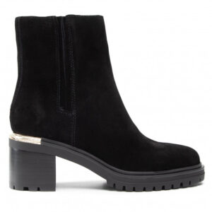 Botki TOMMY HILFIGER - Th Outdoor Mid Heel Boot FW0FW05940 Black BDS