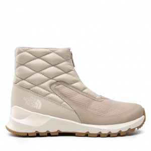 Śniegowce THE NORTH FACE - Thermoball Progressive Zip NF0A4O9D14K1 Flax/Vintage White