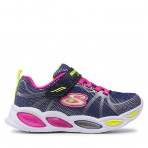 Sneakersy SKECHERS - Sporty Glow 302042L/NVMT Navy/Multi