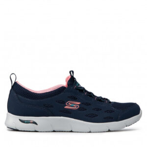 Buty SKECHERS - 104163/NVCL Navy/Coral