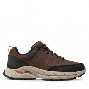 Sneakersy SKECHERS - Yoren 210319/CDB Dark Brown