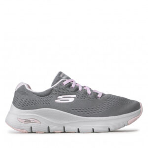 Sneakersy SKECHERS - Big Appeal 149057/GYPK Gray/Pink
