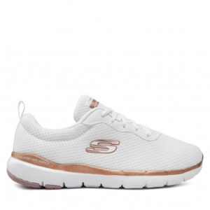 Sneakersy SKECHERS - First Insight 13070/WTRG White Rose Gold