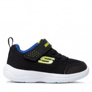 Sneakersy SKECHERS - Mini Wanderer 407300N/BBLM Blk/Blue/Lime