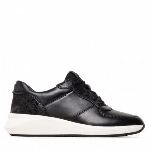 Sneakersy CLARKS - Un Rio Sprint 261626914 Black Combi Leather
