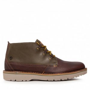 Trzewiki CLARKS - Eastford Mid 261629257 Olive Combination