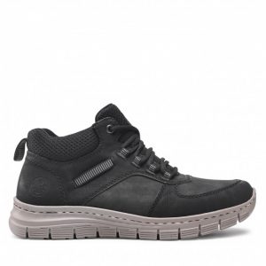 Sneakersy RIEKER - B5611-00 Schwarz