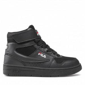 Sneakersy FILA - Arcade Velcro Mid Jr 1011131.12V Black/Black