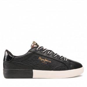 Sneakersy PEPE JEANS - Kioto Astrid PLS31237 Black 999
