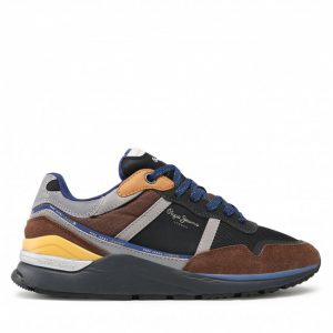 Sneakersy PEPE JEANS - X20 Basic Street PMS30790 Stag 884