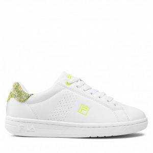 Sneakersy FILA - Crosscourt 2 A Low Wmn 1011329.96L White/Sunny Lime