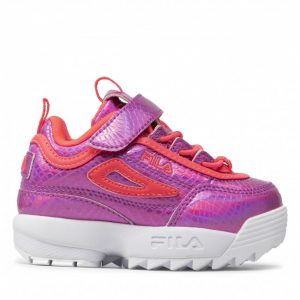 Sneakersy FILA - Disruptor E Infants F 1011418.81A Iridescent/Diva Pink