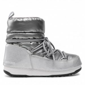 Śniegowce MOON BOOT - Low Pillow Wp 24010100002 Silver