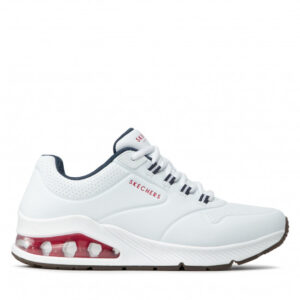 Sneakersy SKECHERS - Uno 2 232181/WNVR White/Navy/Red