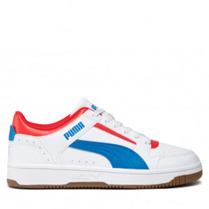 Sneakersy PUMA - Rebound Joy Low 380747 03 White/Future Blue/Red/Gum
