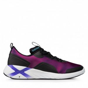Sneakersy GEOX - J Playkix G. A J04BMA 0AS54 C8277 S Violet/Black
