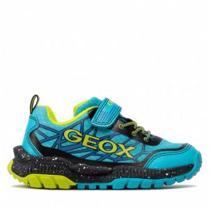 Sneakersy GEOX - J Tuono B. B J15AXB 014CE C4378 M Lt Blue/Lime