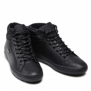 Sneakersy LACOSTE - Straightset Thrm0321 1Cma 7-42CMA000502H Blk/Blk