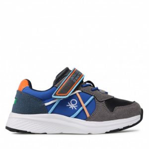Sneakersy UNITED COLORS OF BENETTON - Ascent Mx Velcro BTK127305 Oceania/Orange 3100