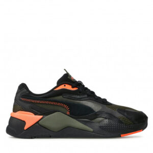 Sneakersy PUMA - Rs-X³ Prism 374758 05 Black/Forest Night/Ul.Orange