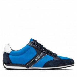 Sneakersy BOSS - Saturn 50471235 10216105 01 Bright Blue 439