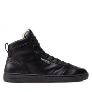 Sneakersy GUESS - Certosa Mid FM5CMI LEA12 BLACK