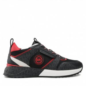 Sneakersy MICHAEL MICHAEL KORS - Theo 42R2THFS1B Blk/Crimson