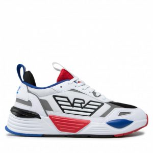 Sneakersy EA7 EMPORIO ARMANI - X8X070 XK165 Q604 Optwht/Racrd/Balt/Bl