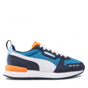 Sneakersy PUMA - R78 Jr 373616 25 Mykonos Blue/White/Peacoat