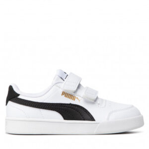 Sneakersy PUMA - Shuffle V Ps 375689 02 Puma White/Puma Black/Gold