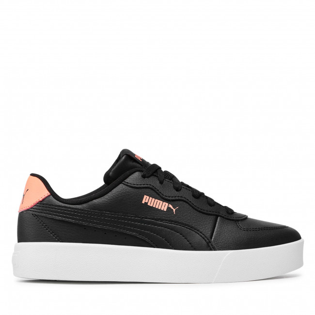 Sneakersy PUMA – Skye Clean 380147 10 Puma Black/Black/Peach Pink – czarne