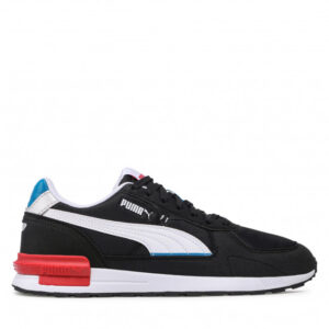 Sneakersy PUMA - Graviton 380738 11 Black/White/Blue/Red