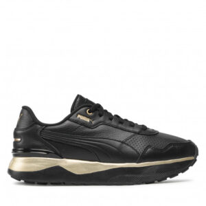 Sneakersy PUMA - T78 Voyage Premium L 383838 02 Black/Black/Puma Team Gold