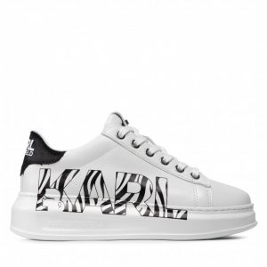 Sneakersy KARL LAGERFELD - KL62571 White/Black