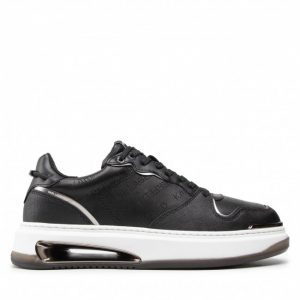 Sneakersy KARL LAGERFELD - KL52021 Black Lthr