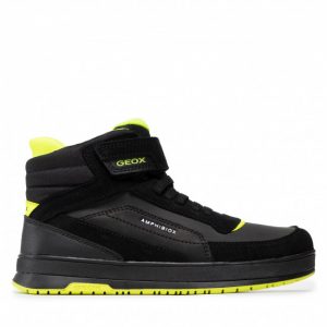 Sneakersy GEOX - J Astuto B.B Abx A J16FDA 0ME22 C9151 D Black/Yellow