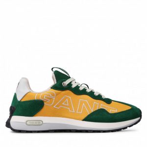 Sneakersy GANT - Ketoon 23637075 Eden Green/Yellow G733