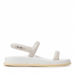 Sandały MELISSA - Soft Wave Sandal Ad 33422 Beige/White/Yellow 53663