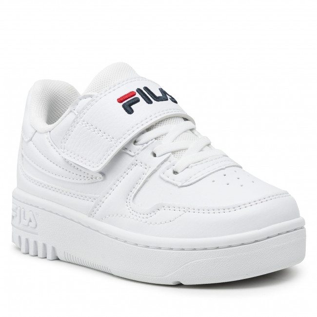 Sneakersy FILA – Fxventuno Velcro Kids FFK0012.10004 White – białe