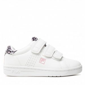 Sneakersy FILA - Crosscourt 2 Nt A Velcro Kids FFK0040.13071 White/Peach Whip