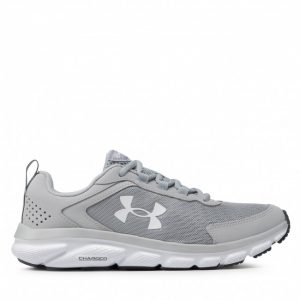 Buty UNDER ARMOUR - Ua Charged Assert 9 3024590-101 Gry/Wht