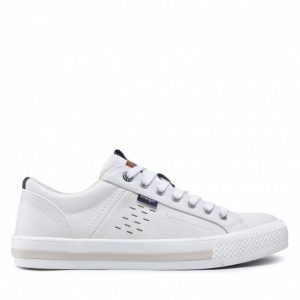 Sneakersy Wrangler - Clay Vegan WM21040A White 051