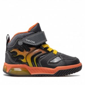 Sneakersy GEOX - J Inek B. C J949CC 0BU11 C0038 M Black/Orange