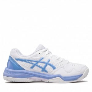 Buty ASICS - Gel-Dedicate 7 Clay 1042A168 White/Periwinkle Blue