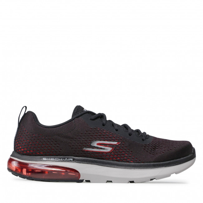 Sneakersy SKECHERS – Enterprise 216241/BKRD Black/Red – czarne