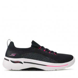 Sneakersy SKECHERS - Clancy 124863/BKHP Black/Hot Pink