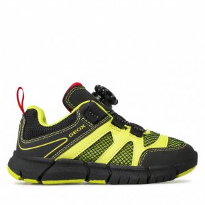Sneakersy GEOX - J Flexyper B. D J259BD 01450 C3707 M Lime/Black
