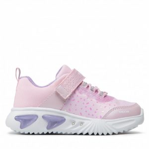 Sneakersy GEOX - J Assister G. A J25E9A 0ANAJ C8842 M Pink/Lilac