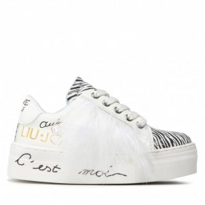 Sneakersy LIU JO - Alicia Chic 305 4A2483 EX014 M Zebra White S19E8